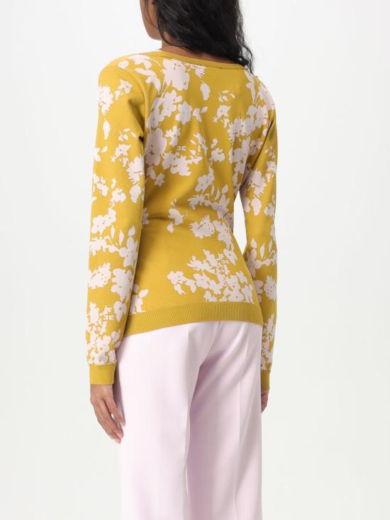 25SS 엘리자베타프랜치 스웨터 MK46Q DJ4 Yellow - ELISABETTA FRANCHI