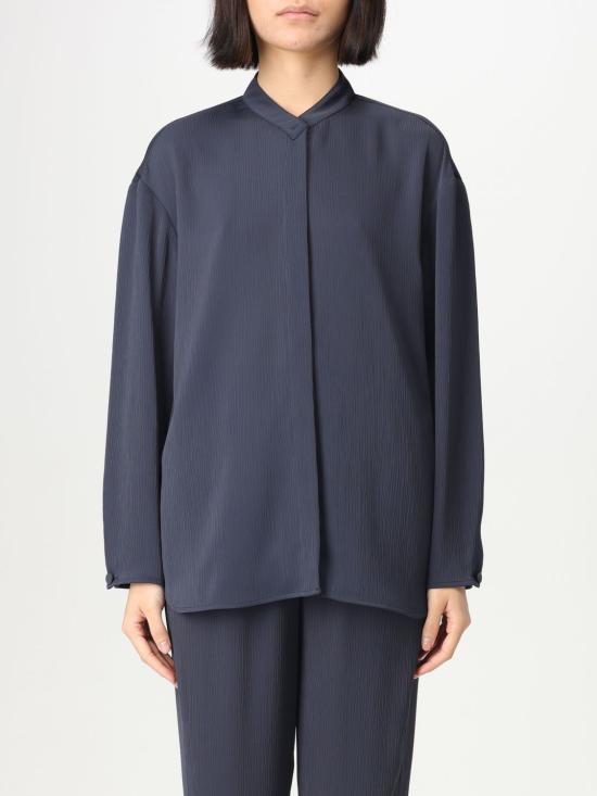 25FW 엠포리오 아르마니 셔츠 EW000863AF12521 UB081 Sea