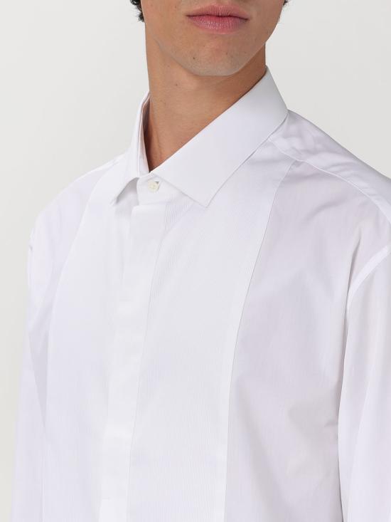 25SS 엠포리오 아르마니 긴팔 셔츠 EM000188TE10247 U0002 White - EMPORIO ARMANI