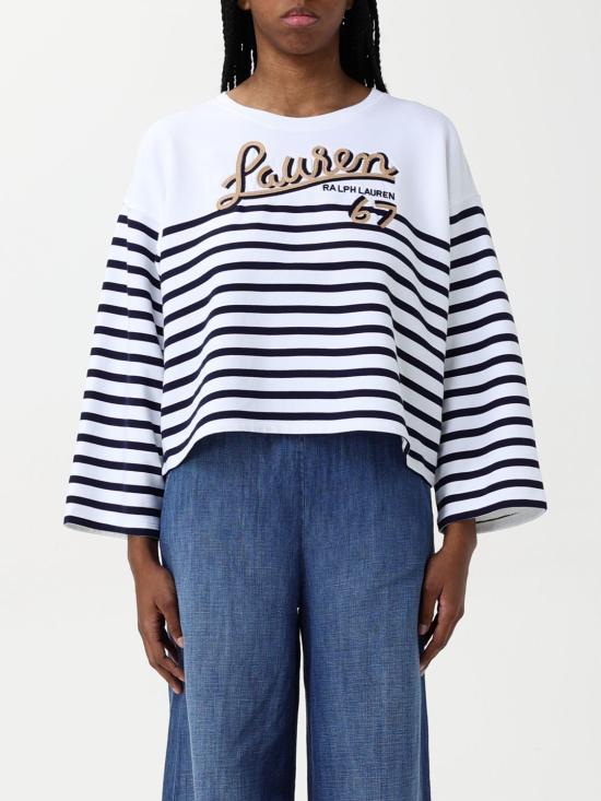 25FW 랄프 로렌 스웨터 200957674 001 White 1