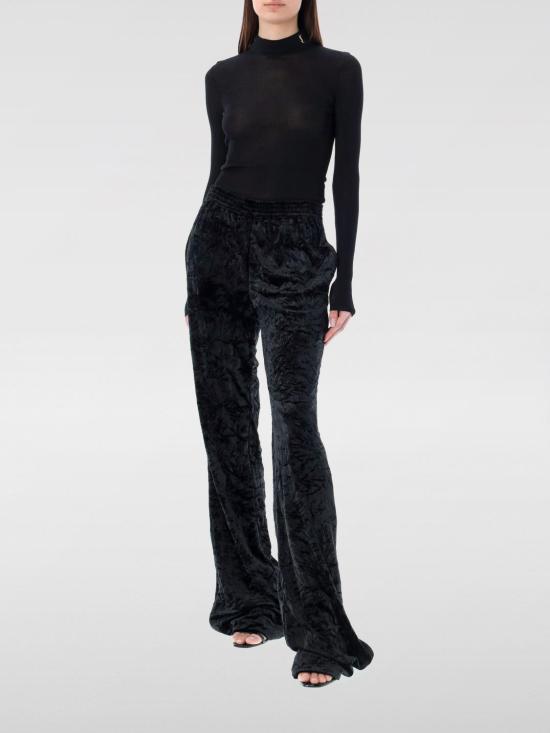 25FW 생로랑 긴팔 티셔츠 654478Y75AI 1000 Black - SAINT LAURENT