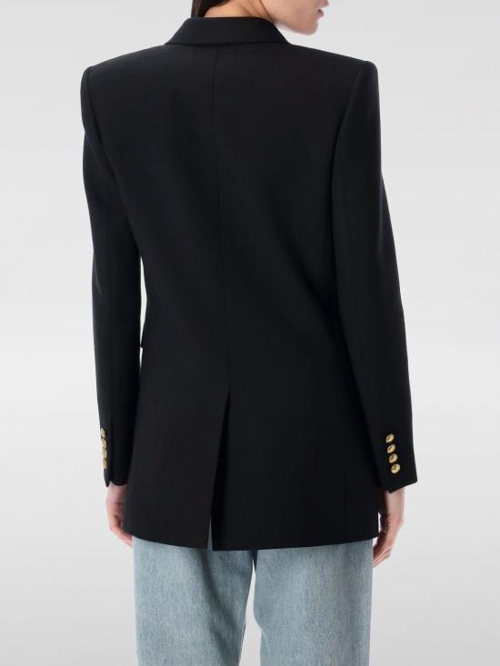 25SS 생로랑 자켓 823641Y7B73 1000 Black - SAINT LAURENT