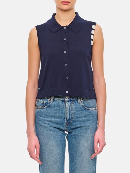 25SS 톰브라운 베스트 FKL002AY3036 415 Blue