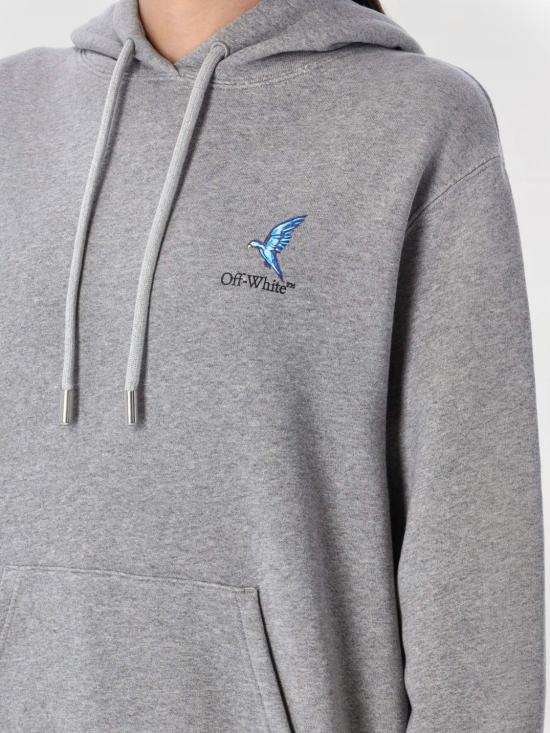 25SS 오프화이트 스웨터 OWBB064S25FLE002 0510 Grey - OFF WHITE