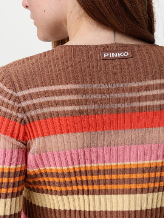 25FW 핑코 롱 원피스 104639A2E8 NLH Multicolor - PINKO