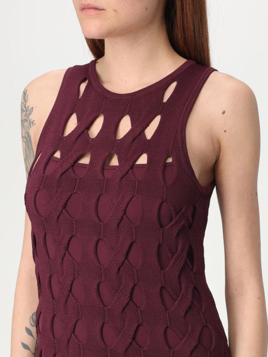 25SS 핑코 미디 원피스 105190A2LW R62 Burgundy - PINKO