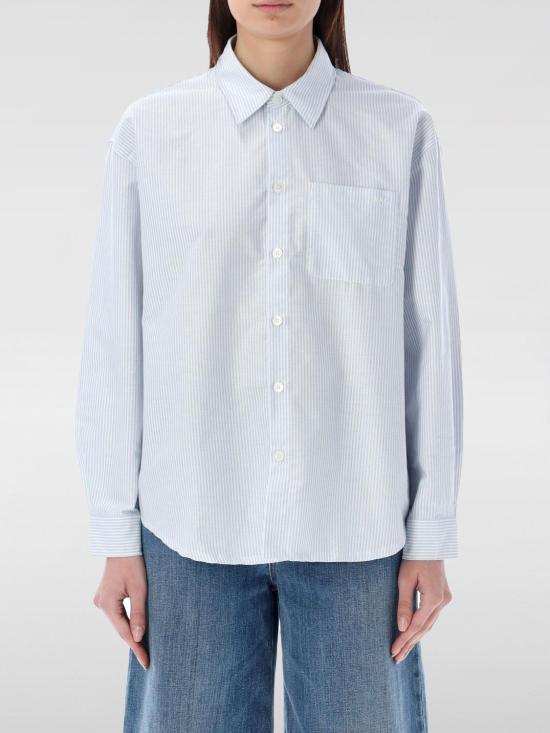 25SS 아페쎄 블라우스 COGUHF12550 IAA Blue