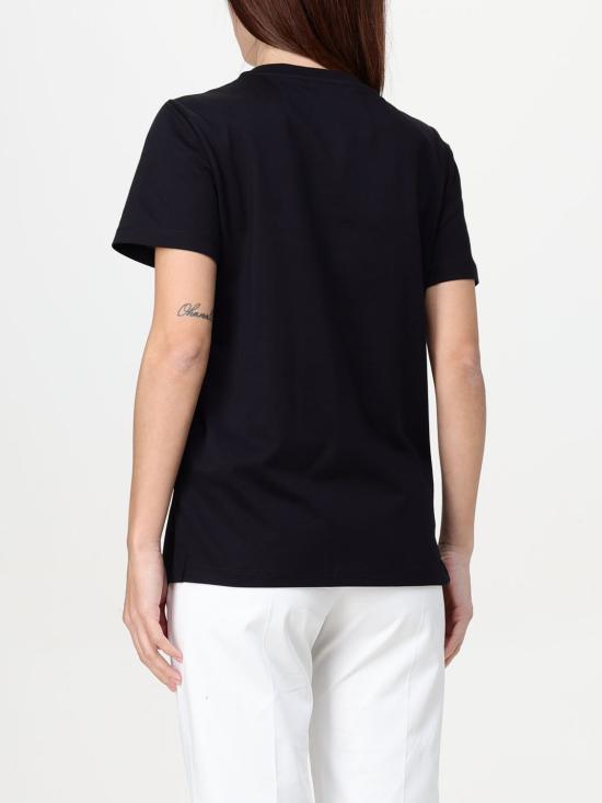 25FW 막스마라 반팔 티셔츠 2511941032600 007 Black - MAX MARA