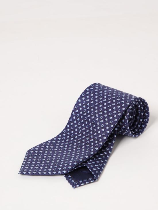 25SS 살바토레 페라가모 넥타이 351243 779456 001 Navy
