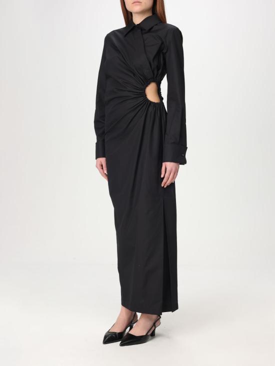 25FW 막스마라 롱 원피스 2511221182600 003 Black - MAX MARA