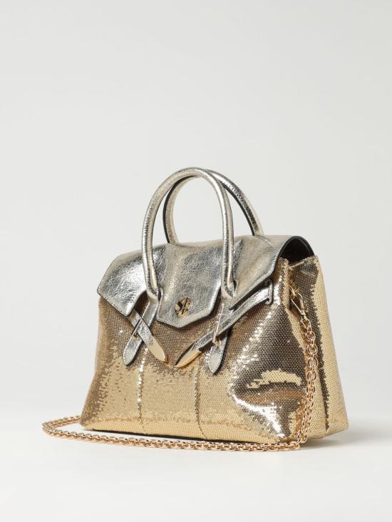 25SS 시크릿 폰 폰 토트백 YALIS SPARKLINK MEDIUM GOLD Gold - SECRET PON PON