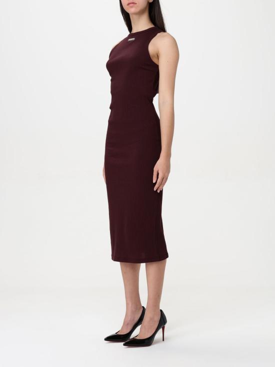 25SS 알렉산더 맥퀸 롱 원피스 815621QLAEE 5006 Red - ALEXANDER MCQUEEN