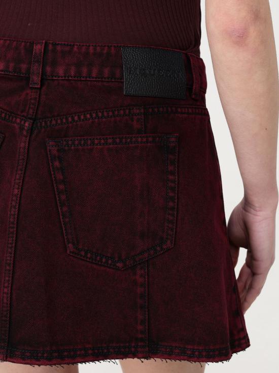 25SS 알렉산더 맥퀸 숏 스커트 817637QMAC0 6136 Red - ALEXANDER MCQUEEN