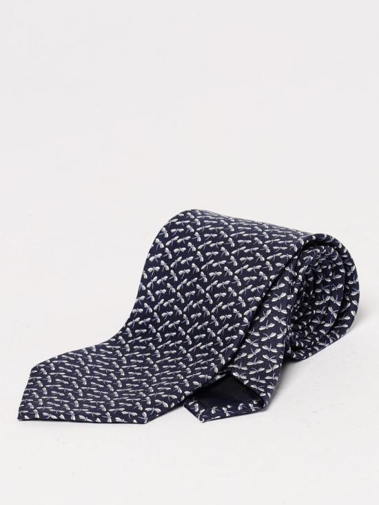 25SS 살바토레 페라가모 넥타이 351242 779280 001 Navy