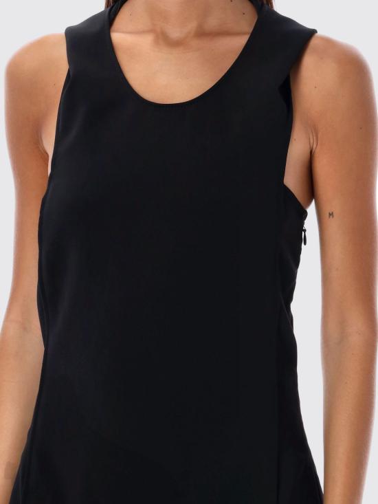 24FW 쿠레쥬 롱 원피스 424CRO526PL0159 9999 Black - COURREGES