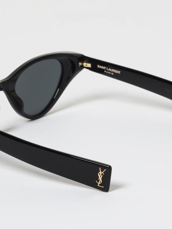 25SS 생로랑 선글라스 810622Y9956 1000 Black - SAINT LAURENT
