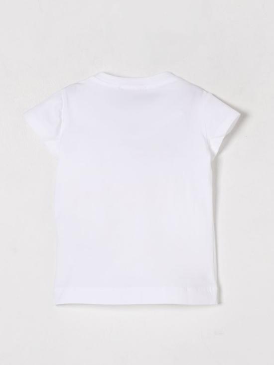 25FW [키즈] 모나리자 티셔츠 11E6285202 0099 White - MONNALISA