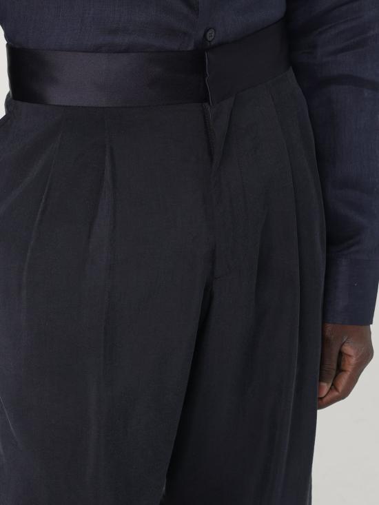 25SS 조르지오 아르마니 트레이닝/조거 팬츠 GM001567TE10081 U8134 Blue - GIORGIO ARMANI