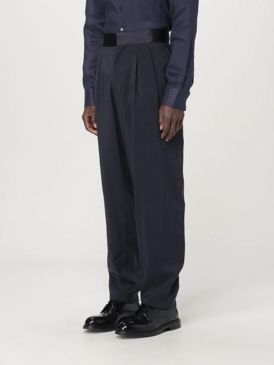 25SS 조르지오 아르마니 트레이닝/조거 팬츠 GM001567TE10081 U8134 Blue - GIORGIO ARMANI