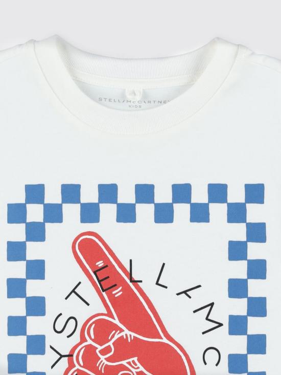 25FW [키즈] 스텔라 맥카트니 티셔츠 TW8R71Z0434 100 White - STELLA MCCARTNEY