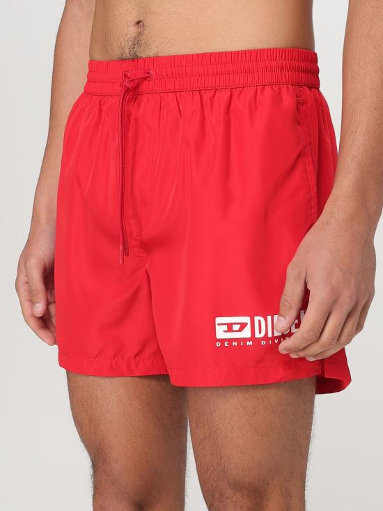 25SS 디젤 스윔팬츠 A175830AFBA E5584 Red - DIESEL