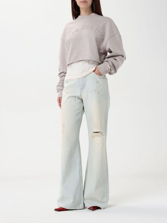 25SS 아크네 스튜디오 반팔 티셔츠 AL0460 AR8 Grey - ACNE STUDIOS