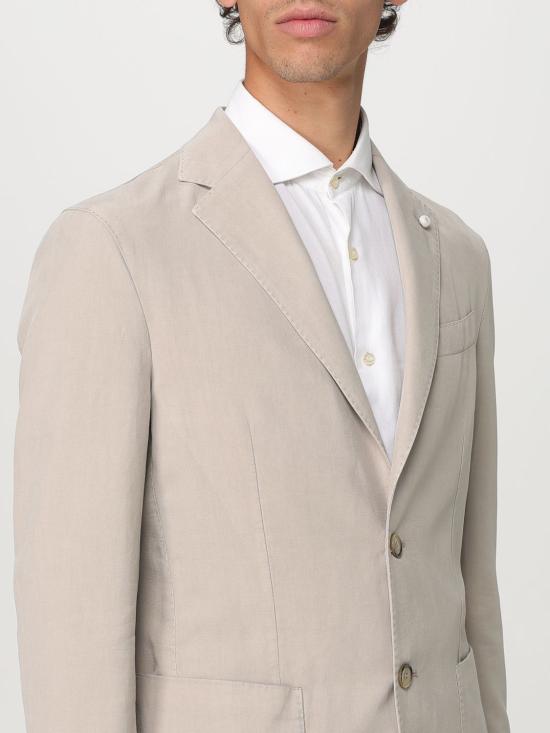 25SS 루이지 비안끼 수트 자켓 2850 550473 Beige - LUIGI BIANCHI