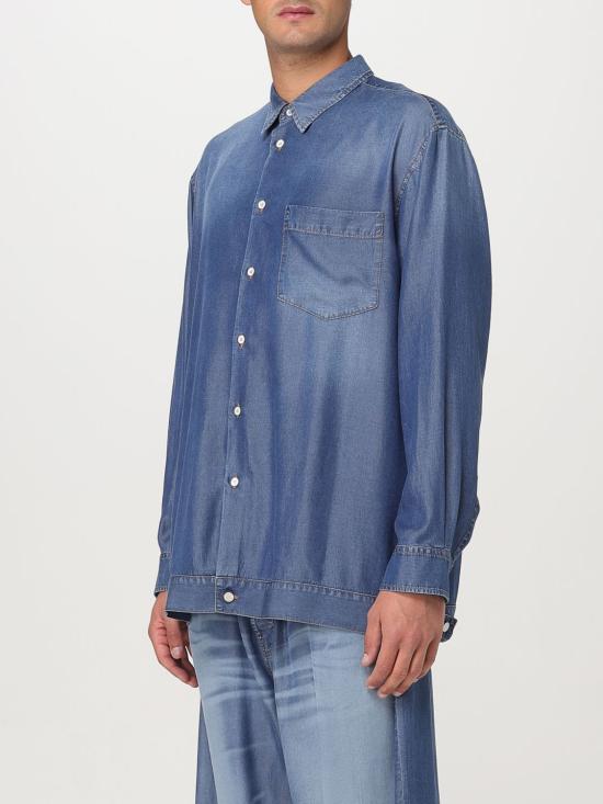 25FW 마리아노 OFFICINA, 오피치나 피자마 롱슬리브 데님 셔츠  T28018729LU29 07 Denim - MAGLIANO