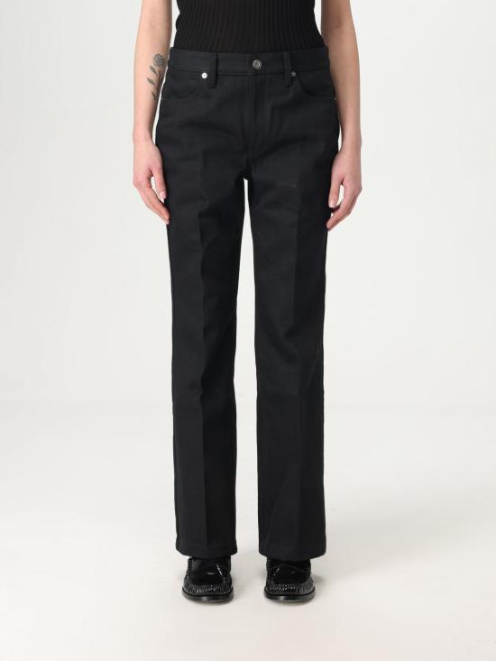 25SS 질샌더 데님 팬츠 J04KA0120J45288 001 Black