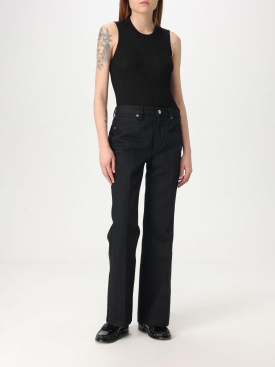 25SS 질샌더 데님 팬츠 J04KA0120J45288 001 Black - JIL SANDER