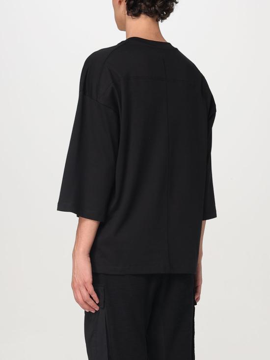 25FW 톰크롬 반팔 티셔츠 MTS852 Black - THOM KROM