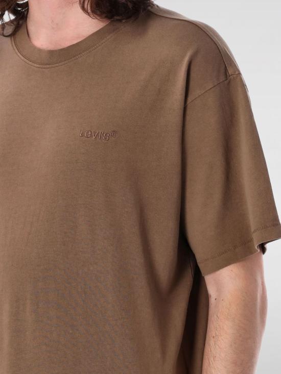 25FW 리바이스 반팔 티셔츠 A0637 0139 Brown - LEVI'S