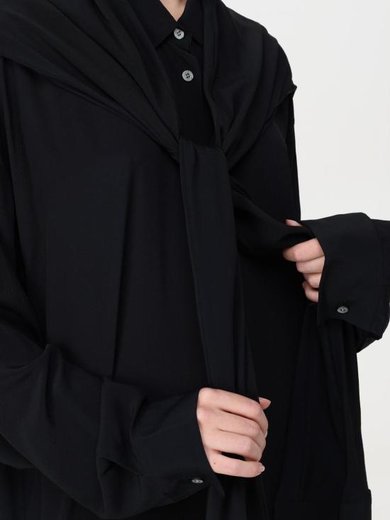 25SS 아크네 스튜디오 롱 원피스 A20785 900 Black - ACNE STUDIOS