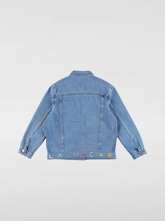 25FW [키즈] 스텔라 맥카트니 캐주얼 자켓 TW2B17Z0746 614 Denim - STELLA MCCARTNEY