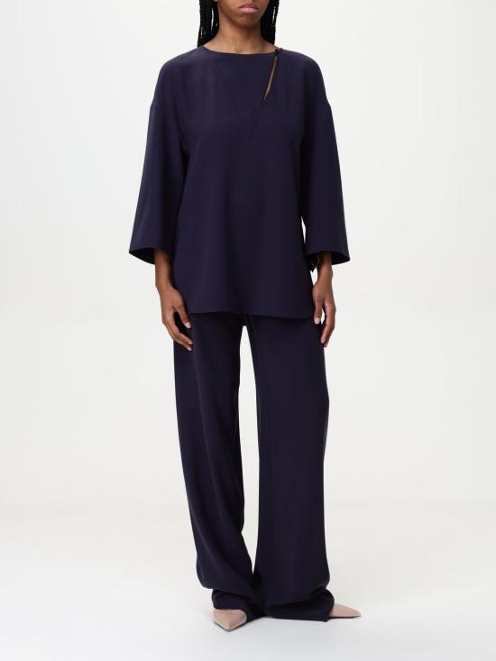 25FW 엠포리오 아르마니 스트레이트 팬츠 EW001145AF10206 UB115 Blue - EMPORIO ARMANI