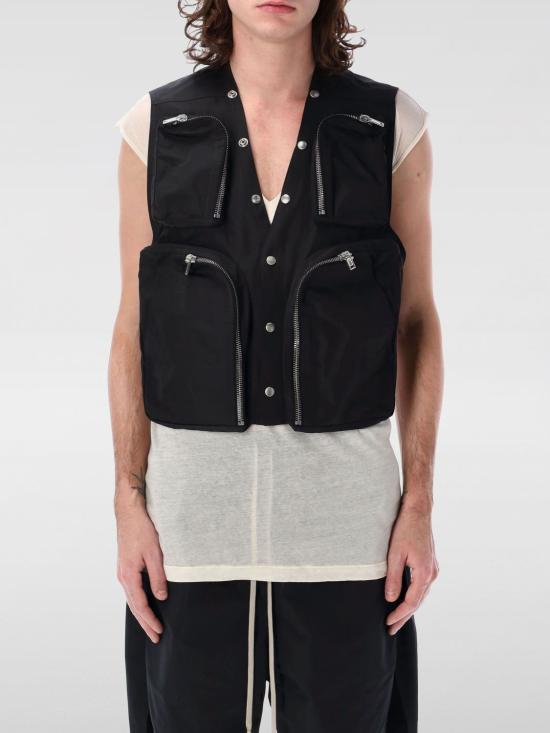 25SS 릭 오웬스 베스트 RU01E5767FT 09 Black