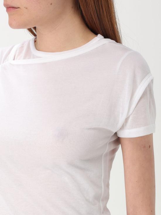 25FW 핑코 반팔 티셔츠 104654A2CL Z04 White - PINKO