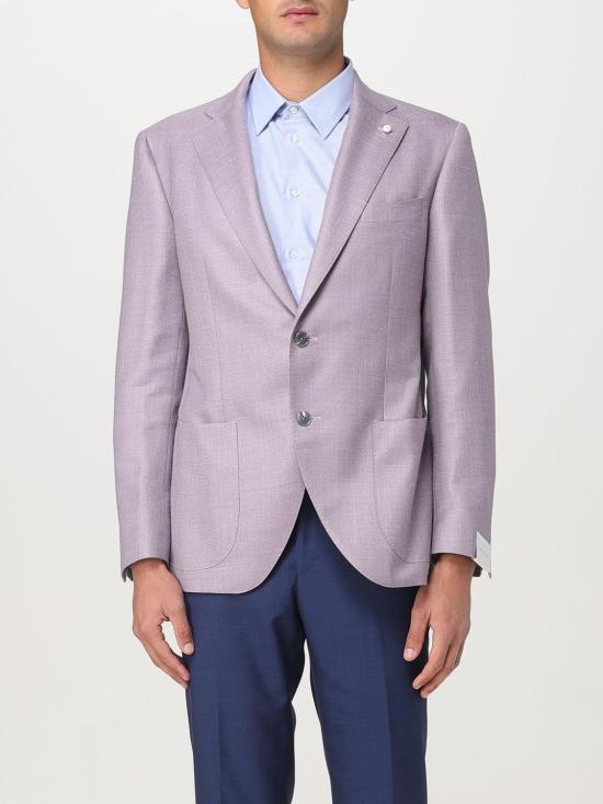 25SS 루이지 비안끼 수트 자켓 2322 520032 Violet