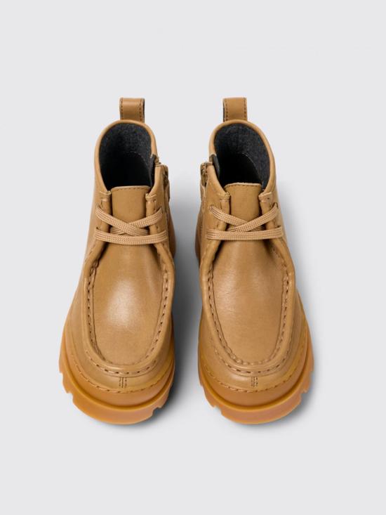 24FW [키즈] 캠퍼 슈즈 K900357 002 BRUTUS 0 Brown - CAMPER