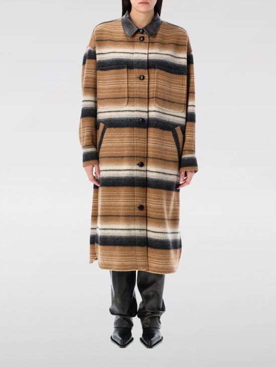 25SS 이자벨마랑에뚜왈 코트 MA0368FAC1D02E 50CM Camel