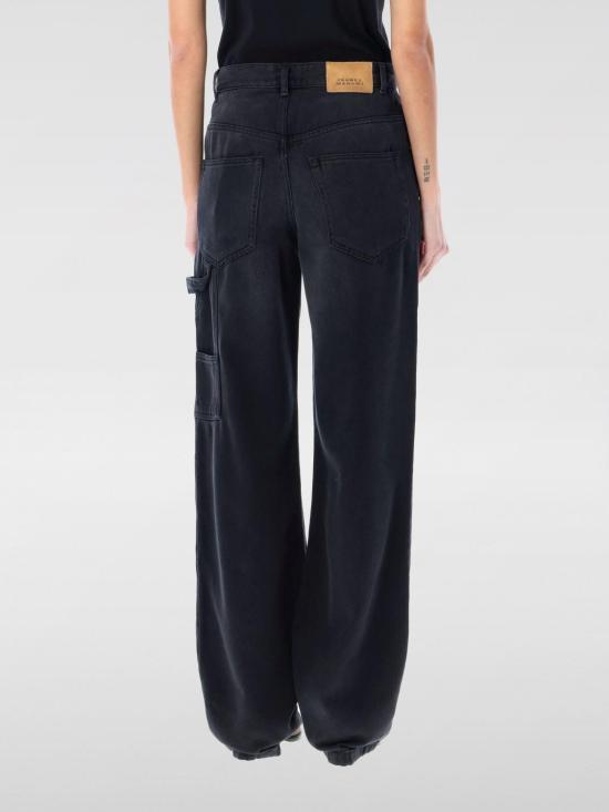 24FW 이자벨마랑에뚜왈 데님 팬츠 PA0195FBB1H07I 02FK Black - ISABEL MARANT ETOILE
