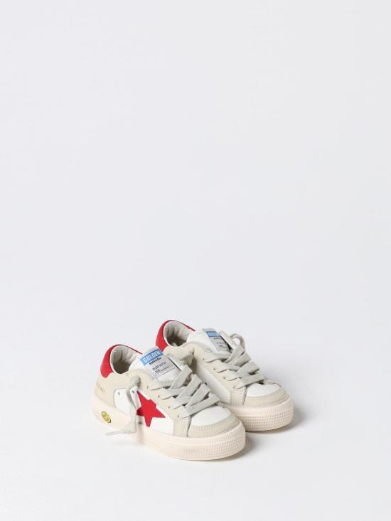 25FW [키즈] 골든구스 스니커즈 GJF00495F00608710218 White - GOLDEN GOOSE
