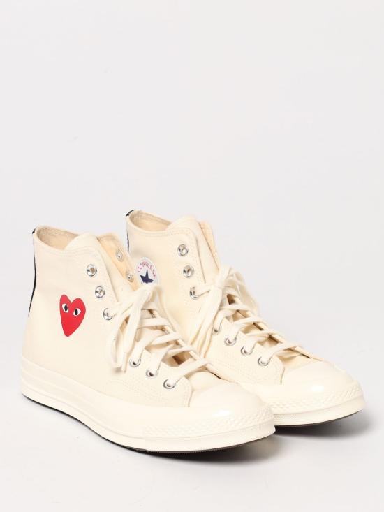 25SS 꼼데가르송 플레이 X 컨버스 뮬/슬리퍼 AZK129001 2 White - COMME DES GARCONS PLAY CONVERSE