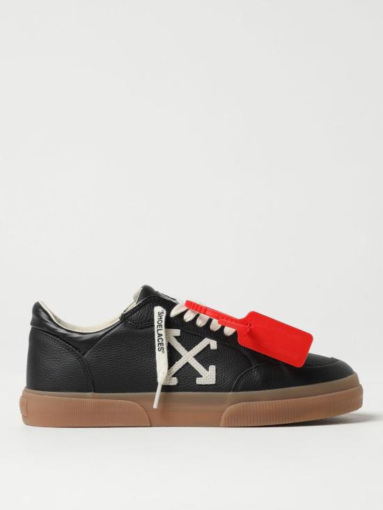 25SS 오프화이트 스니커즈 OMIA293S25LEA001 100B Black