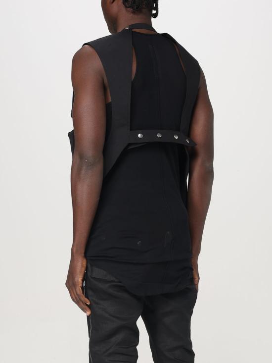25SS 릭 오웬스 베스트 RU01E5767TE 09 Black - RICK OWENS