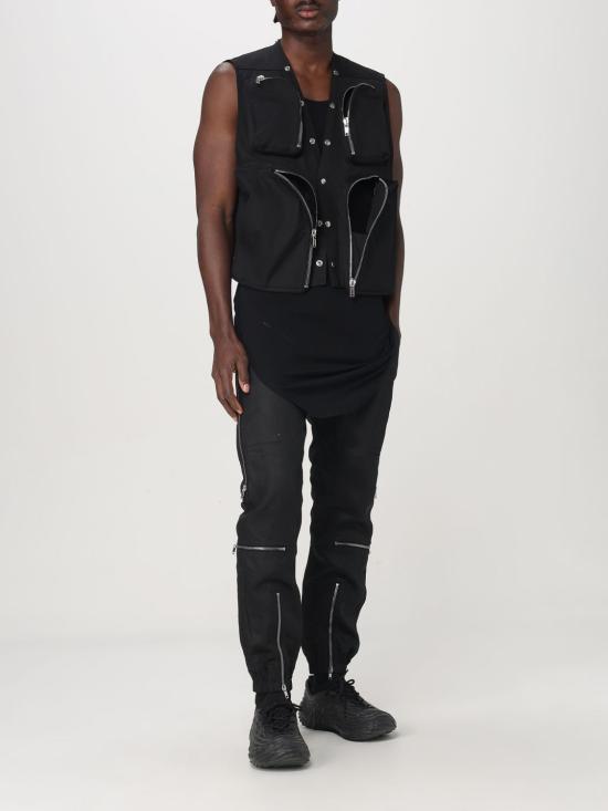25SS 릭 오웬스 베스트 RU01E5767TE 09 Black - RICK OWENS