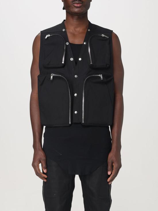 25SS 릭 오웬스 베스트 RU01E5767TE 09 Black