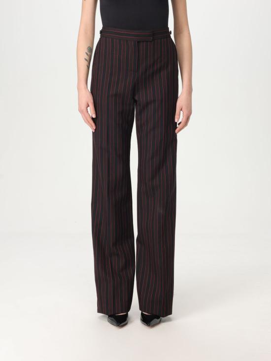 25FW 알렉산더 맥퀸 팬츠 818885QJAEU 1314 Black