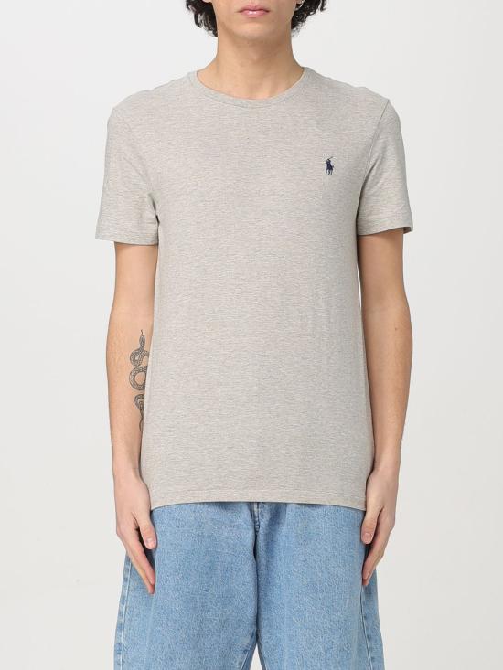 26FW 폴로 랄프로렌 반팔 티셔츠 710680785 002 Grey