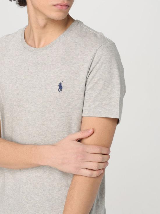 26FW 폴로 랄프로렌 반팔 티셔츠 710680785 002 Grey - POLO RALPH LAUREN